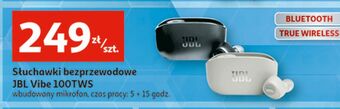 Auchan Słuchawki vibe 100tws jbl oferta