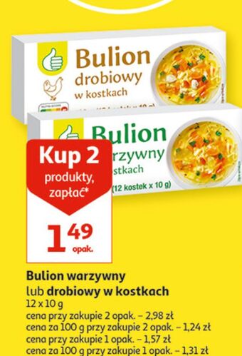 Bulion warzywny podniesiony kciuk