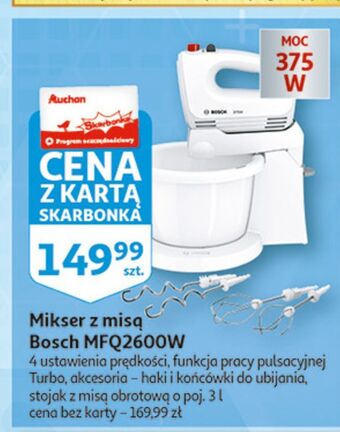 Auchan Mikser mfq2600w bosch oferta
