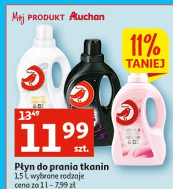 Auchan Płyn do prania couleur auchan oferta