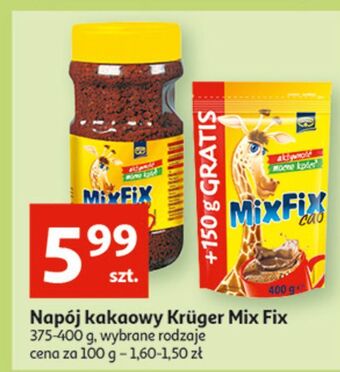 Auchan Kakao rozpuszczalne kruger mix fix oferta