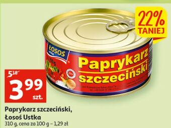 Auchan Paprykarz szczeciński łosoś ustka oferta