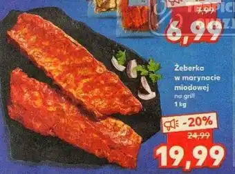 Kaufland Żeberka w marynacie w marynacie miodowej 1kg oferta