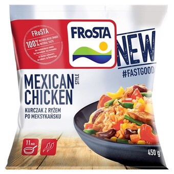 Stokrotka Frosta mexican style chicken kurczak z ryżem po meksykańsku 450 g oferta