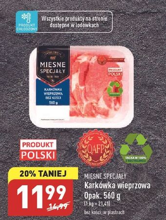 ALDI Karkówka wieprzowa mięsne specjały zawsze świeże (aldi) oferta