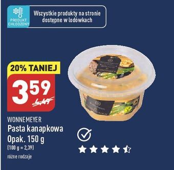 ALDI Pasta jajeczna ze szczypiorkiem wonnemeyer feinkost oferta