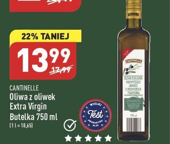ALDI Oliwa z oliwek extra vergine cantinelle oferta