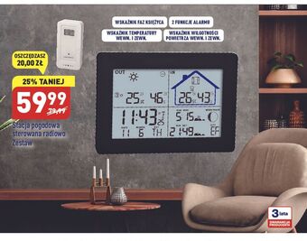 ALDI Stacja pogodowa sterowana radiowo oferta