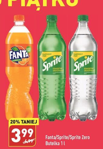 ALDI Napój pomarańczowy fanta oferta