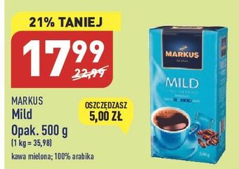 ALDI Kawa markus mild oferta