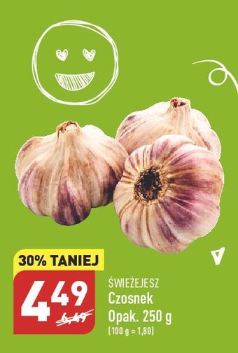 ALDI Czosnek świeże jesz oferta