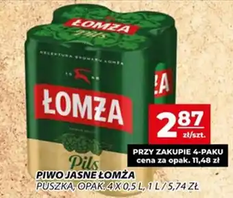 Top Market Łomża piwo jasne oferta