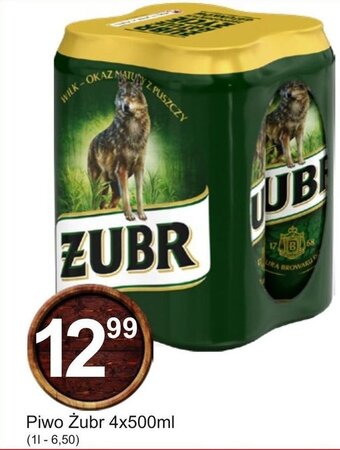 Żubr piwo 4x500ml