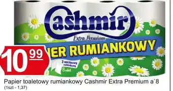 Hitpol Cashmir papier toaletowy rumiankowy extra premium a'8 oferta