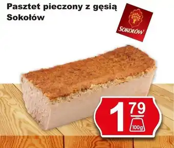 Hitpol Sokołów pasztet pieczony z gęsią 100g oferta