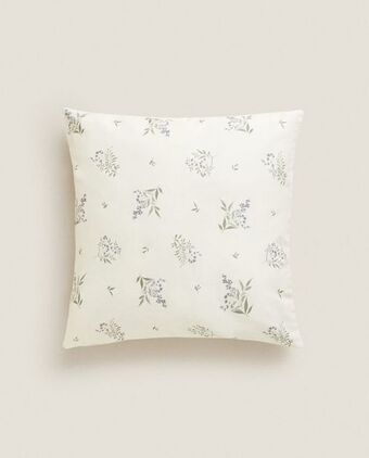 ZARA HOME Poszewka na poduszkę dekoracyjną w kwiatowy wzór oferta