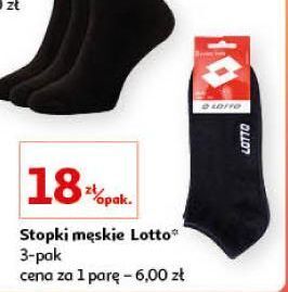 Auchan Stopki męskie lotto oferta
