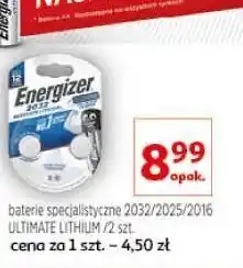 Auchan Bateria cr2016 energizer oferta