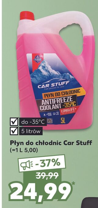 Kaufland Płyn do chłodnic -35c car stuff oferta