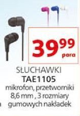 Auchan Słuchawki tae1105bl niebieskie philips oferta