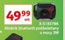Auchan Głośniki bluetooth x-s1837bk vakoss oferta
