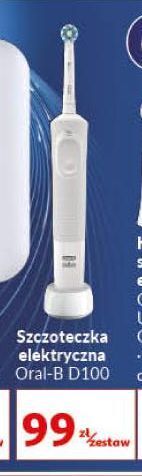 Auchan Szczoteczka do zębów d100 oral-b vitality sensi ultrathin oferta