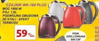 Auchan Czajnik wk180 plus fioletowy łucznik oferta