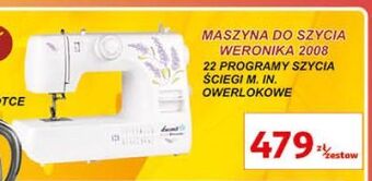 Auchan Maszyna do szycia 2008 weronika łucznik oferta