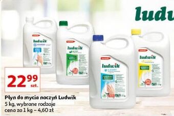 Auchan Płyn do naczyń miętowy ludwik oferta