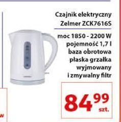 Auchan Czajnik zck 7616s zelmer oferta