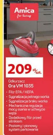 Auchan Odkurzacz ora vm1035 amica oferta