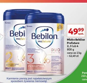 Auchan Mleko 3 bebilon profutura oferta