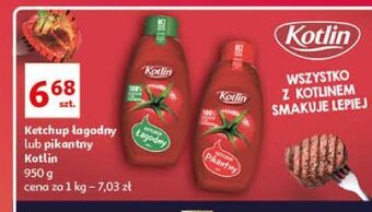 Auchan Ketchup łagodny kotlin oferta