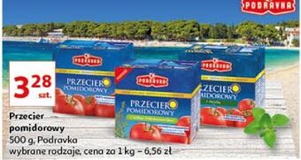 Auchan Przecier pomidorowy z bazylią podravka oferta