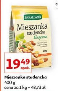 Auchan Mieszanka studencka klasyczna bakalland oferta