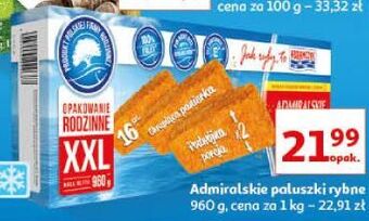 Auchan Paluszki rybne admiralskie abramczyk oferta