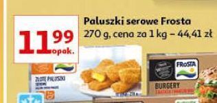 Auchan Złote paluszki serowe frosta oferta