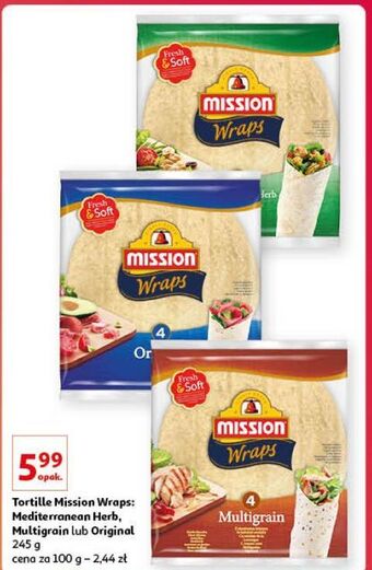 Auchan Tortilla wraps mission oferta