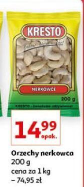 Auchan Orzechy nerkowca kresto oferta