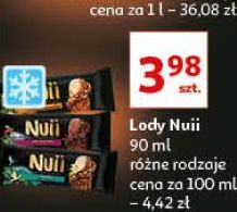 Auchan Lody dark chocolate nordic berry nuii oferta