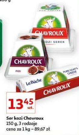 Auchan Rolada kozia pleśniowa chavroux oferta