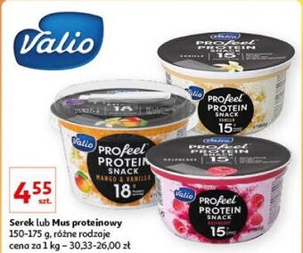 Auchan Serek proteinowy waniliowy valio oferta