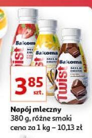 Auchan Napój waniliowy bakoma twist oferta