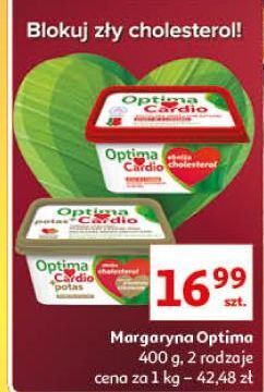 Auchan Margaryna optima cardio oferta