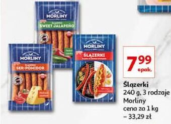 Auchan Kiełbaski ślązerki morliny oferta