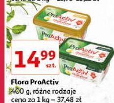 Auchan Margaryna flora pro-activ o smaku masła oferta