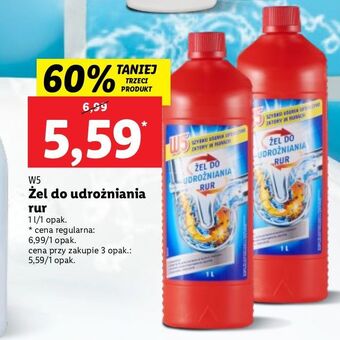 Lidl Żel do udrażniania rur w5 oferta