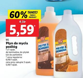 Lidl Płyn do mycia paneli i podłóg korkowych w5 oferta