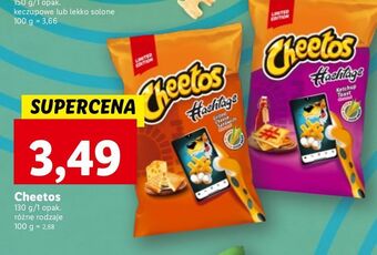 Lidl Chrupki o smaku sera cheetos hashtags oferta