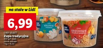 Lidl Zupa krupnik chef select oferta